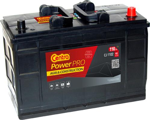 CENTRA CJ1102 - Стартерная аккумуляторная батарея, АКБ autodif.ru