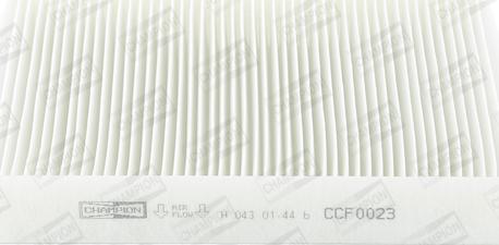 Champion CCF0023 - Фильтр воздуха в салоне autodif.ru