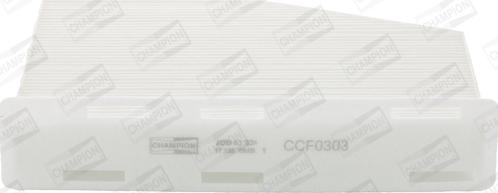 Champion CCF0303 - Фильтр воздуха в салоне autodif.ru