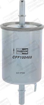 Champion CFF100468 - Топливный фильтр autodif.ru