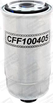 Champion CFF100405 - Топливный фильтр autodif.ru