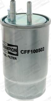 Champion CFF100502 - Топливный фильтр autodif.ru