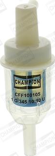 Champion CFF100105 - фильтр топливный autodif.ru