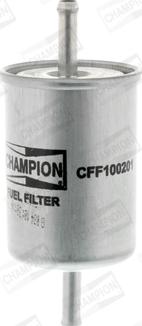 Champion CFF100201 - CFF100201_ФИЛЬТР ТОПЛИВНЫЙ!/OPEL ASTRA/VECTRA,CITROEN XANTIA,VW POLO 1.4-2.0 88> autodif.ru