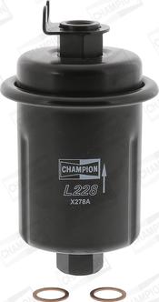 Champion CFF100228 - Топливный фильтр autodif.ru