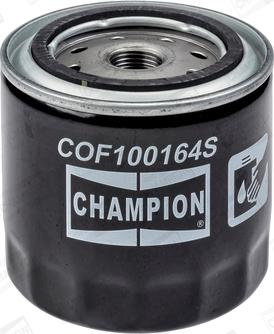 Champion COF100164S - Масляный фильтр autodif.ru