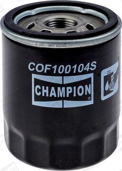 Champion COF100104S - Масляный фильтр autodif.ru
