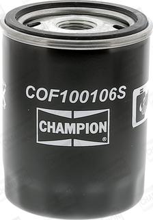 Champion COF100106S - Масляный фильтр autodif.ru
