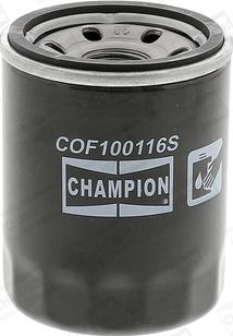 Champion COF100116S - Масляный фильтр autodif.ru