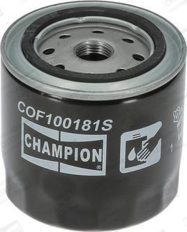 Champion COF100181S - Масляный фильтр autodif.ru