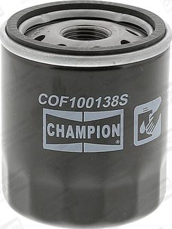 Champion COF100138S - Масляный фильтр autodif.ru