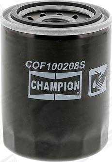 Champion COF100208S - Масляный фильтр autodif.ru