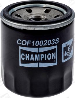 Champion COF100203S - Масляный фильтр autodif.ru