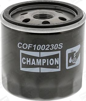Champion COF100230S - Масляный фильтр autodif.ru
