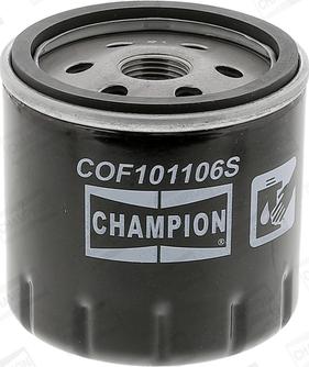 Champion COF101106S - Масляный фильтр autodif.ru