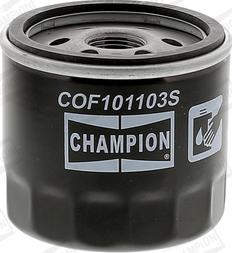 Champion COF101103S - Масляный фильтр autodif.ru