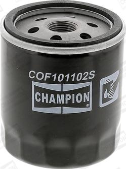 Champion COF101102S - Фильтр масляный CHAMPION COF101102S autodif.ru