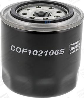 Champion COF102106S - Масляный фильтр autodif.ru