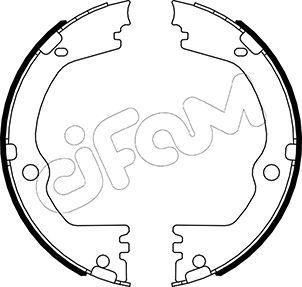 Cifam 153-532 - Комплект тормозов, ручник, парковка autodif.ru