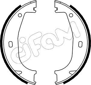 Cifam 153-016 - Комплект тормозов, ручник, парковка autodif.ru