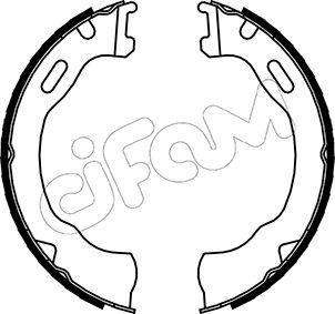 Cifam 153-147 - Комплект тормозов, ручник, парковка autodif.ru