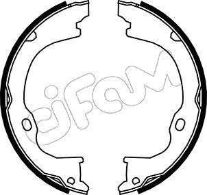 Cifam 153-363 - Комплект тормозов, ручник, парковка autodif.ru