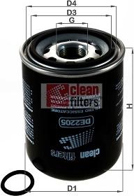 Clean Filters DE2205 - Патрон осушителя воздуха, пневматическая система autodif.ru