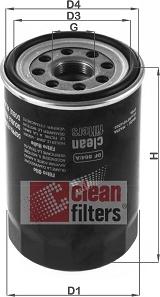 Clean Filters DF 864/A - Масляный фильтр autodif.ru