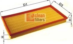 Clean Filters MA3143 - Воздушный фильтр, двигатель autodif.ru
