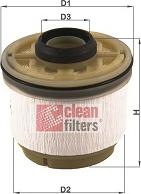 Clean Filters MG1667 - Топливный фильтр autodif.ru