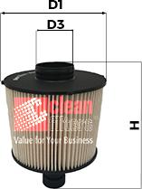Clean Filters MG3611 - Фильтр топливный DACIA: DOKKER 1.5DCi/BlueDCi 12-, DUSTER 1.5DCi 10-, DUSTER II 1.5DCi 17-, LODGY 1. autodif.ru