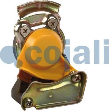 Cojali 6001404 - Головка соединительная тормозной системы прицепа 16мм (груз.авто) желтая без клапана COJALI autodif.ru