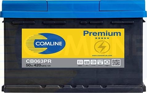 Comline CB063PR - Стартерная аккумуляторная батарея, АКБ autodif.ru