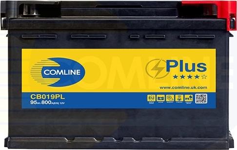 Comline CB019PL - Стартерная аккумуляторная батарея, АКБ autodif.ru