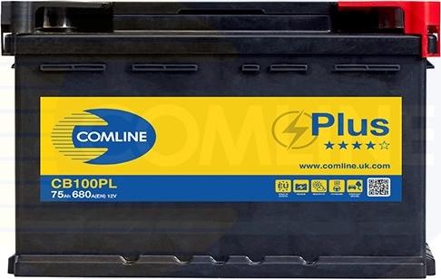 Comline CB100PL - Стартерная аккумуляторная батарея, АКБ autodif.ru