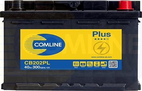 Comline CB202PL - Стартерная аккумуляторная батарея, АКБ autodif.ru