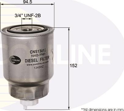 Comline CNS13013 - Топливный фильтр autodif.ru