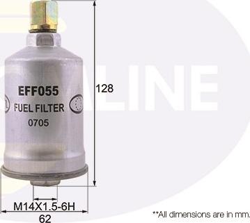 Comline EFF055 - Топливный фильтр autodif.ru