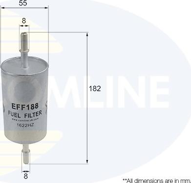 Comline EFF188 - Топливный фильтр autodif.ru