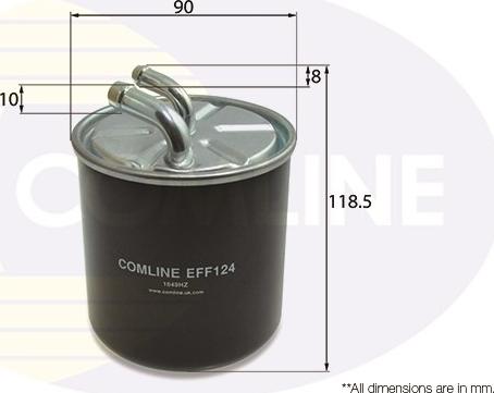Comline EFF124 - Топливный фильтр autodif.ru