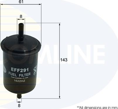 Comline EFF291 - Топливный фильтр autodif.ru