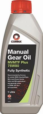 Comma MVP75801L - COMMA 75W80 MVMTF PLUS (1L) масло трансмиссионное для МКПП! синтетическое\ API GL-4 autodif.ru