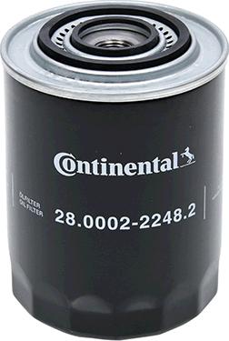 Continental 28.0002-2248.2 - Масляный фильтр autodif.ru