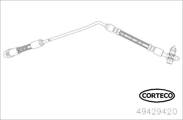 Corteco 49429420 - Тормозной шланг autodif.ru