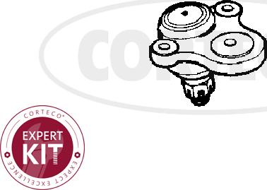 Corteco 49395646 - Шаровая опора, несущий / направляющий шарнир autodif.ru