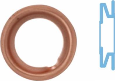 Corteco 005568S - Уплотнительное кольцо, резьбовая пробка маслосливного отверстия autodif.ru