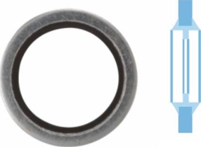 Corteco 005503H - Уплотнительное кольцо, резьбовая пробка маслосливного отверстия autodif.ru