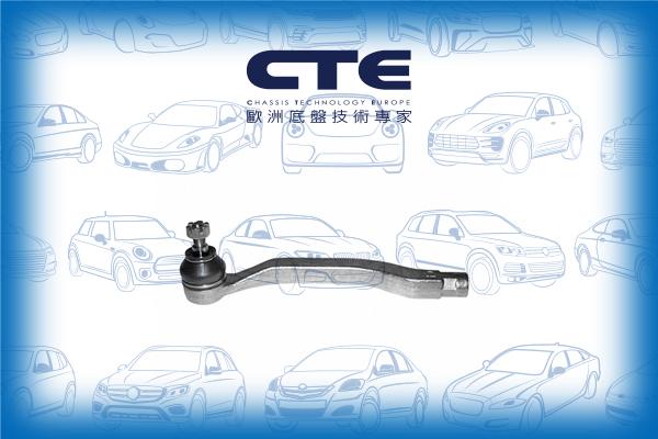 CTE CTE01002L - Наконечник рулевой тяги, шарнир autodif.ru