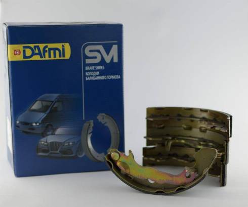 Dafmi DA189 - Комплект тормозных колодок, барабанные autodif.ru