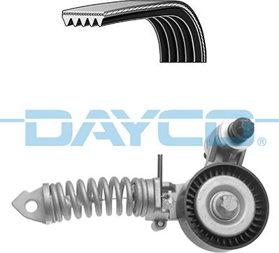 Dayco KPV576 - Поликлиновый ременный комплект autodif.ru